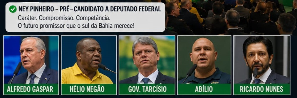 NEY PINHEIRO ( PRÉ CANDIDATO A DEPUTADO FEDERAL)